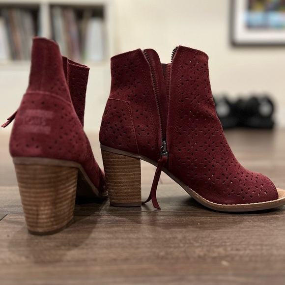 Toms open toe suede bootie - Picture 5 of 5